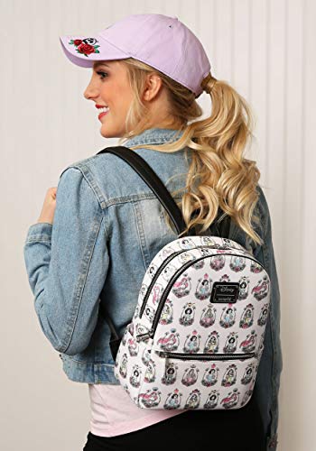 Mini-Rucksack Minnie Mouse Loungefly sac compact confortable sans mal de dos - 3