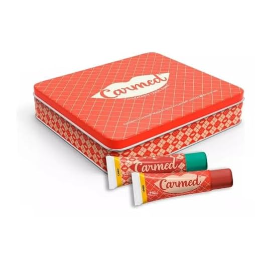 Kit Luxo Carmed Hidratante Labial Maçã Do Amor + Fps30 Lata Edição Limitada