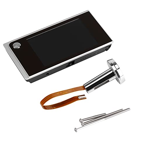 3.5 pulgadas pantalla LCD Mirilla Digital, Visor visible, Mirilla digital de video para puerta para sistema de seguridad en el hogar miniatura 2