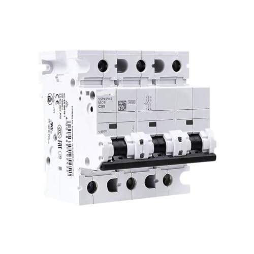 Interruptor magnetotérmico miniatura 5SP4 de alta corriente de 2P 5