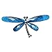 Produktbild Centraliain Brosche Vintage Frauen Strass Insekt Libelle Form Brosche Tier Breastpin Blau