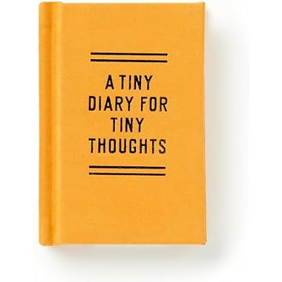 A Tiny Diary for Tiny Thoughts