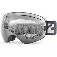 ZIONOR X Ski Snowboard Snow Goggles OTG Design for Men & Women