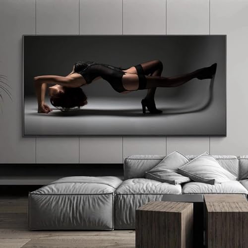 Affiches d'art moderne femme sexy photo sur toile 75x150 cm pour salon