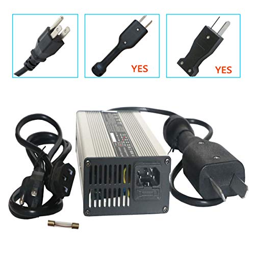 Abakoo New 36V 5A Golf Cart Battery Charger with CrowsFoot Plug