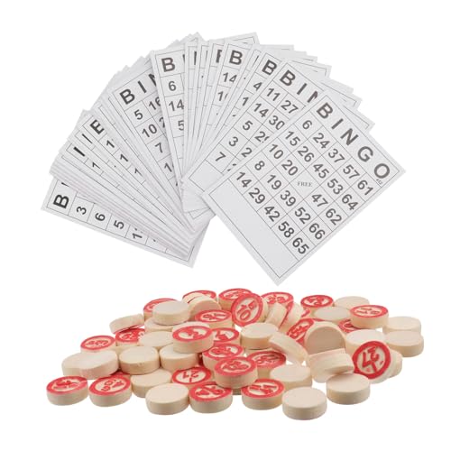 ERINGOGO 1Set Bingo Chess Game Educational Logical Bingo for Design Fun Family Activity Enhances Logical Thinking and Concentration