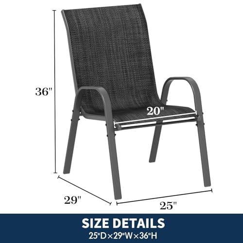 Review de Sillas metalicas jardin los 10 mejores. 21 Imagen adicional