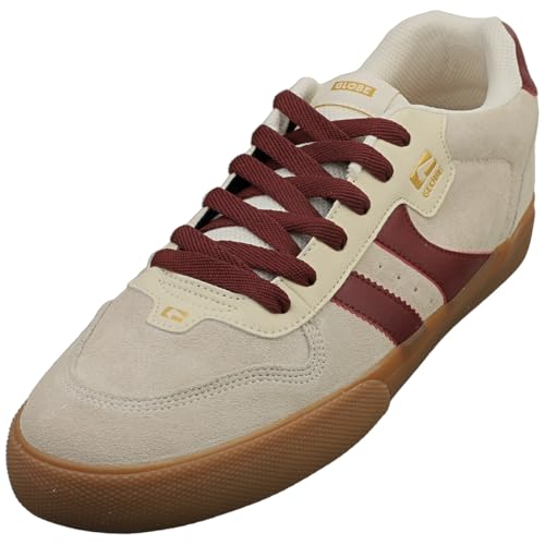 Baskets et chaussures de skate Globe Fusion homme en cuir Antique Port 44.5