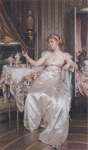 Impression toile Vanité de Charles Frederick Soulacroix tableau 60x90cm