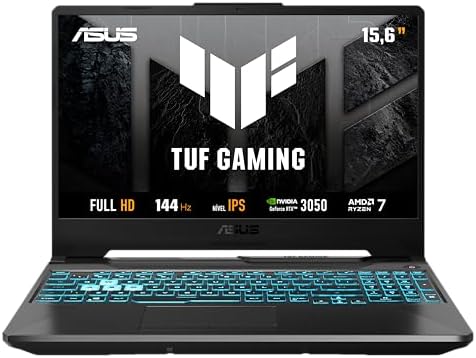 Notebook Gamer ASUS TUF Gaming A15, RTX3050 AMD RYZEN 7, 16 GB, 5...