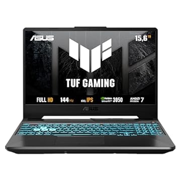 Notebook Gamer ASUS TUF Gaming A15, RTX3050 AMD RYZEN 7, 16 GB, 512 GB SSD, W11 Home, 15.6'' IPS 144Hz, Graphite Black - FA506NCG-HN217W