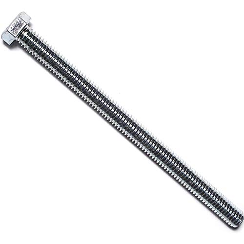 Image of Hard to Find Fastener Tap Hex Bolts, Durable Corrosion-Resistant Steel Hex Head Bolt for Home Improvement, DIY, Construction, 3 /8-16 x 5-1 /2, Pack of 25