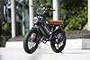 Electric Bike for Adults, Peak 1000W Ebike, 28MPH 60Miles Electric Mountain Bike, 20" Fat Tire Adult Electric Bicycle with 48V 18.2AH Battery, Dual Shock, 7 Speed, Hydraulic Suspension, Turn Signal #5