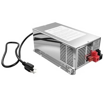 WF-9875 75 Amp Power Converter Deck Mount Charger WF-9875-AD-CB Compatible with RV Trailer Camper Car Boat WF-9800 Series Power WF-9875-MBA WF-9875-LIS Three-Stage Converter Charger 13.2-14.6V DC