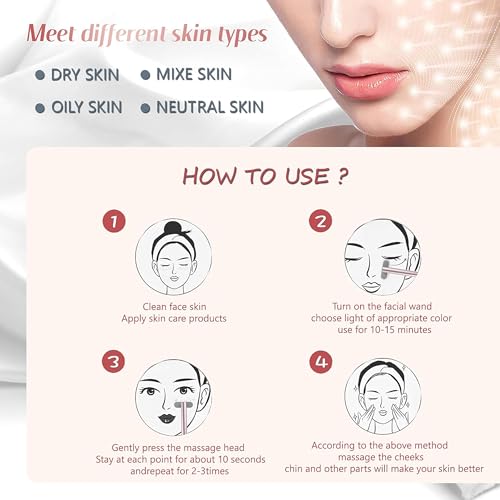 red-light-therapy-for-face 7 in 1 led light therapy eye equipment for skin care at home red light therapy face massager skin rejuvenation light