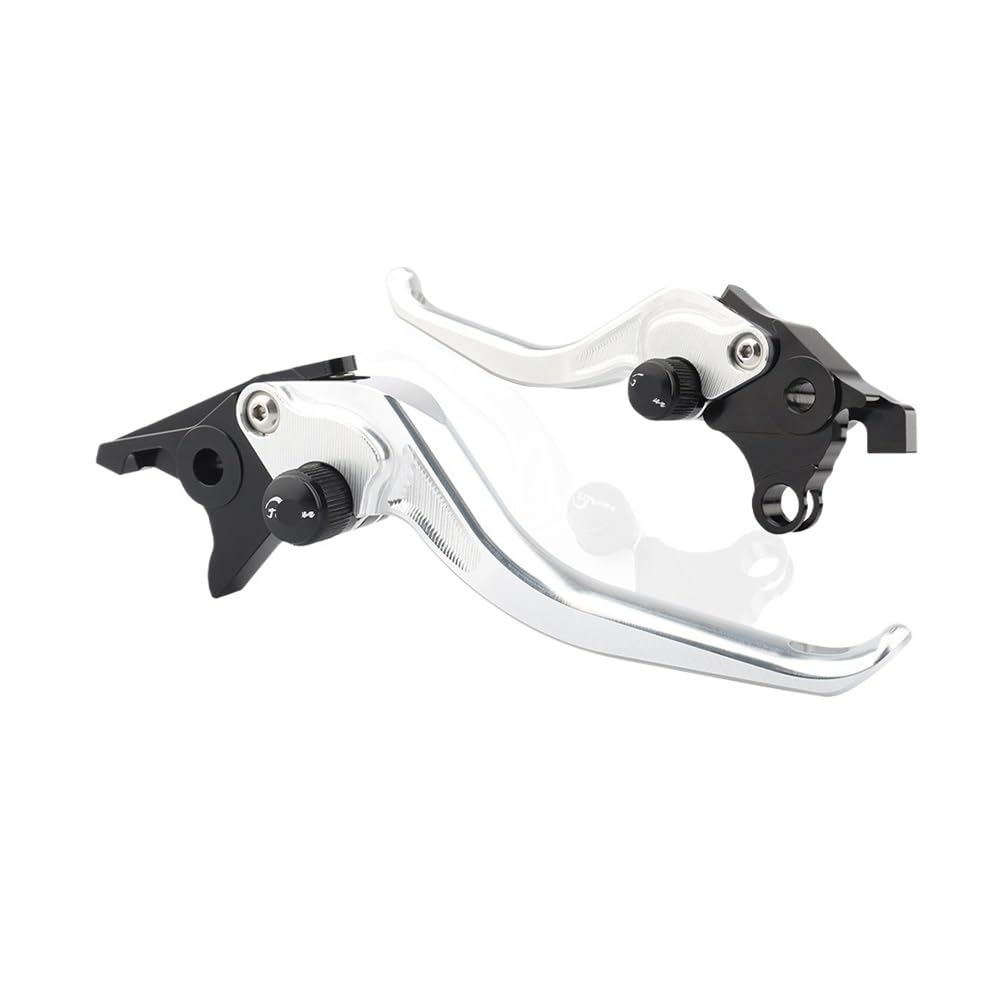 Yfdkesy N Brake Clutch Levers Handle Fit For V-Strom 1050 Xt De 2021-2023 For 2022 2023 Short Brake Clutch Levers Motorcycle Handles Set