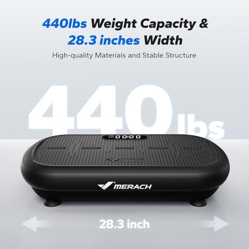 MERACH MR-2440 Single-Motor Vibration Plate with Bluetooth — view 7