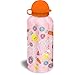 Kids Set Sandwichmaker Kunststoff und Trinkflasche aus Aluminium von Fresh Fashion Tasche und Strandtasche, 40 cm, Mehrfarbig