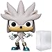 Funko Pop! Games: Sonic 30th Anniversary - Silver The Hedgehog (Bundled with Compatible Pop Box Protector Case)