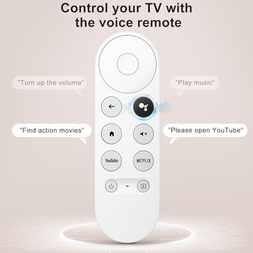 Substituição de voz para Google-Chromecast-Remote, G9N9N para Chromecast com Google TV Remote, para