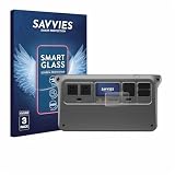 savvies 3 Pezzi Pellicola Protettiva Vetro per DJI Power 1000 V2 9H Protezione Schermo, Lamina di Vetro, Trasparente, Anti-Impronta, Anti Graffio
