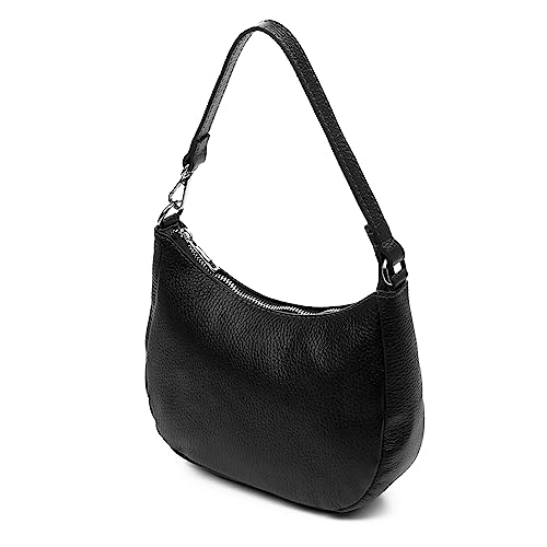 Sac à main en cuir véritable noir Altivole pour vos sorties citadines - 3