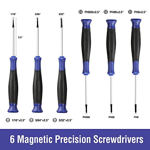 Workpro 12-In-1 Ratcheting Multi-Bit Screwdriver Set, & Workpro 16-Piece Magnetic Screwdriver Set With Case #TOP6