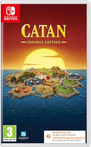 CATAN Standard Edition Code in Box Nintendo Switch jeu de société