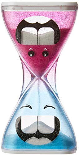 Dental Timer, Angie, Azul/Rosa, Tamanho Único