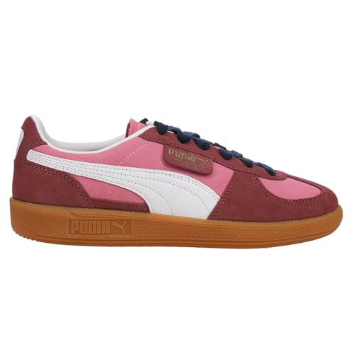 PUMA Womens Palermo Lace Up Sneakers Shoes Casual - Pink