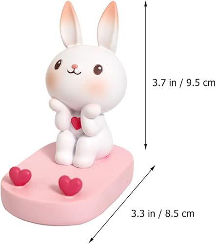 Miniatura 3 de Gatuida Soporte para teléfono, lindo conejo, soporte para teléfono inteligente, soporte para teléfono, animal de dibujos animados