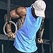 COOFANDY Men 2 Pack Gym Tank Tops Athletic Workout Fitness Bodybuilding T Shirts