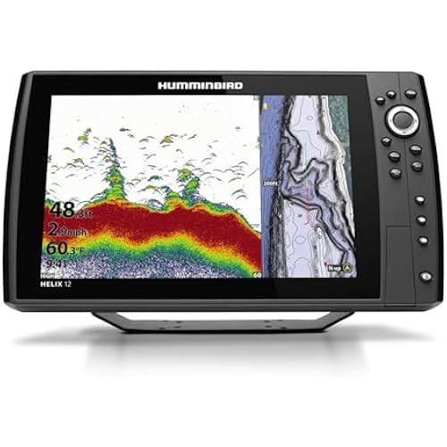 Humminbird 411430-1 Helix 12 Chirp GPS G4N Fish Finder