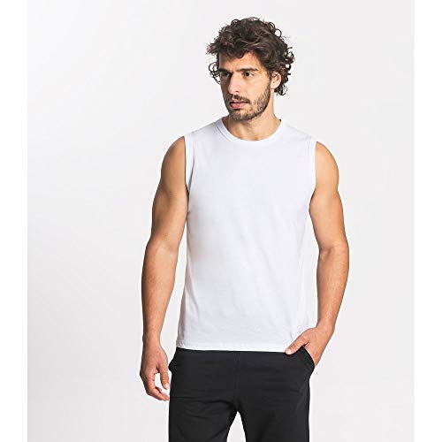 Regata Masculina Básica Rovitex Branco G