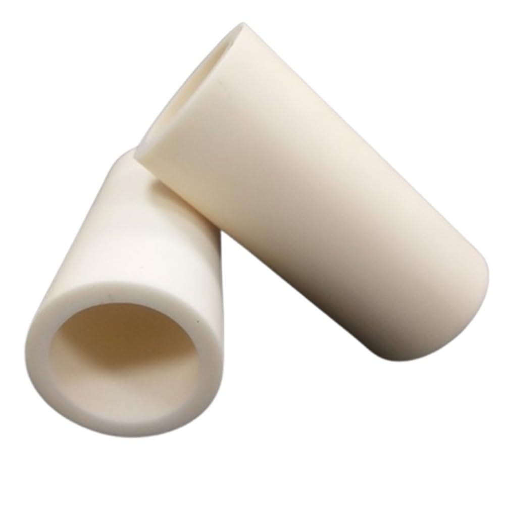 Tubo de cerámica de alúmina, tubo de combustión aislante hueco de 200 mm de longitud, tubo de cerámica resistente a altas temperaturas 1 pieza(15mmx20mm)