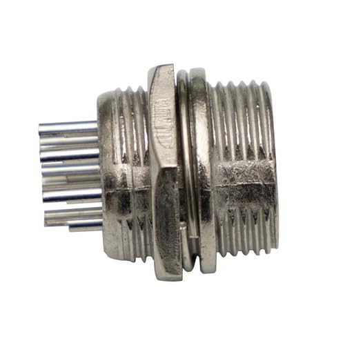 Conector de aviación macho GX16-3core para cables de energía miniatura 1