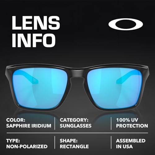 Image of Oakley SYLAS OO9448 Rectangle Shape Sunglasses With Official Eyewear Kit | Men's Sunglasses