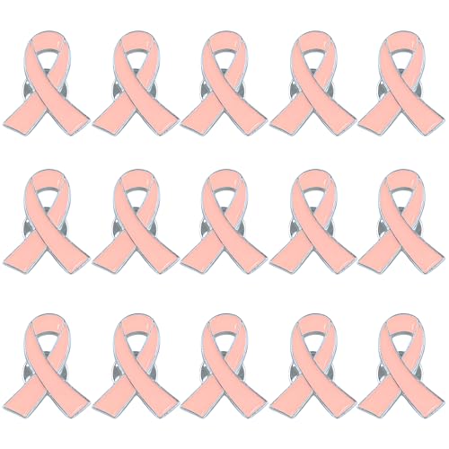 Uterine Cancer Peach Ribbon Pin by Yummiman