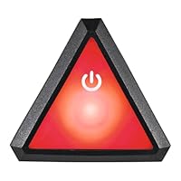uvex Unisex – Erwachsene, plug-in LED für quatro/gravel x Zubehör, black-red, one size