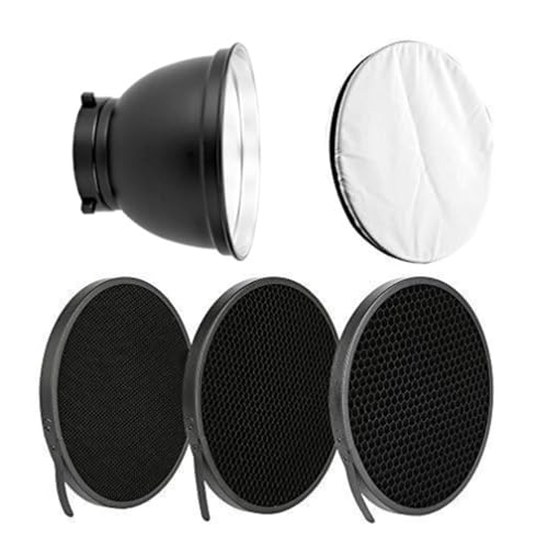 Abat-jour diffuseur réflecteur 17,8 cm Baorong solution ombres portées studio - 2