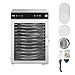 VEVOR Rotary Food Dehydrator Machine, 12 Stainless Steel Trays, 800W Electric Food Dryer with Adjustable Temperature & 24-Hour Timer, Dehydrator for Jerky, Meat, Fruit, Vegetables, Herbs, Dog Treats
