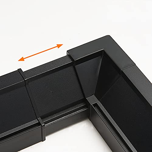 Rail extensible pour pantalons et cravates avec fixation supérieure renforcée - 4
