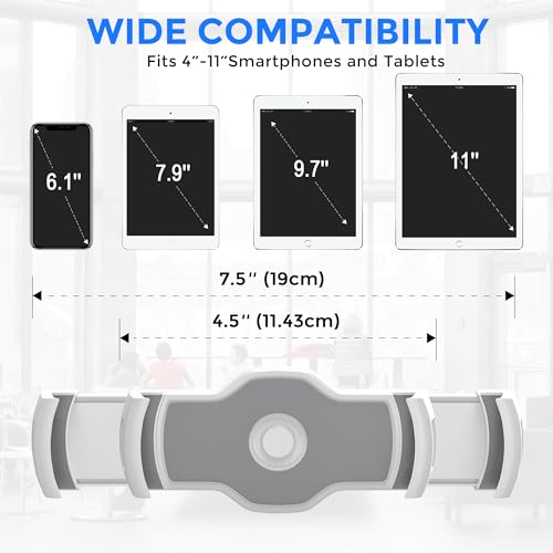 image for AboveTEK Tablet Stand Holder, Stylish Aluminum iPad Stands, Foldable 3