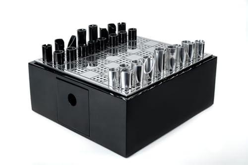 RUMATI Chess set for adult metal handmade luxury and collectible ...