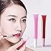 50 PCS Empty long slim 15ml squeeze pink lip gloss tubes lip oil sofe lipgloss tubes (pink lid)