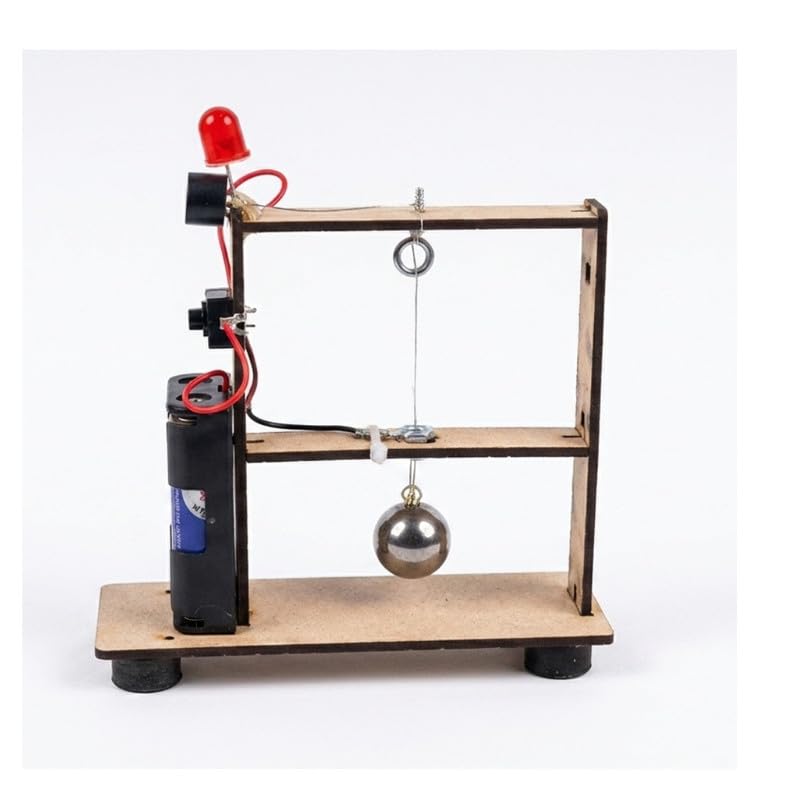 ERH India Earthquake Detector Alarm Project Kit for School Kids STEM Physics Working Model Science Exhibition Educational Learning Experiment for Students-image-31