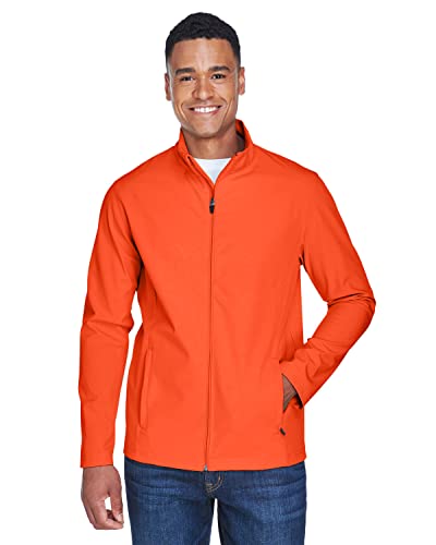 Team 365 Men's Leader Soft Shell Jacket M SPORT ORANGE