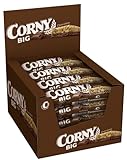 CORNY BIG Schoko – Müsliriegel mit Erdnüssen und Schokolade – 24 x 50 g