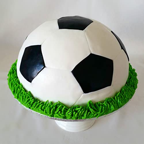 4Pcs Soccer Cookie Cutter Set Hexagon Cookie Cutter Plastic Soccer Cookie Cutters Shapes Football Biscuit Cutters For Baking Mould Cake Decorations #TOP4