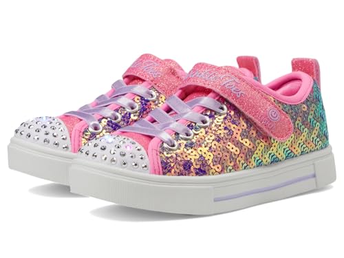 Basket Skechers Twinkle Sparks 33.5 chaussure lumineuse rose fille